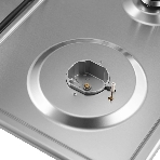 Комбинированная варочная панель (электрическая+газовая) Maunfeld EEHS.64.3CS/KG