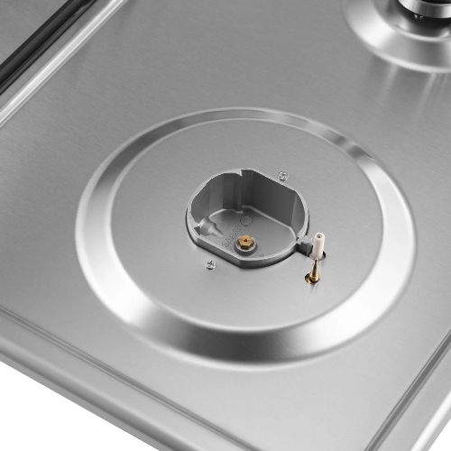 Комбинированная варочная панель (электрическая+газовая) Maunfeld EEHS.64.3CS/KG