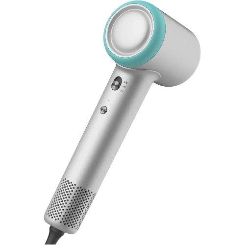 Фен Deerma DEM-CF51W серый, 1400 Вт, компактный, ионизация