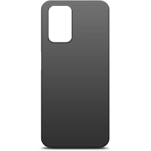 Чехол (клип-кейс) BORASCO Silicone Case, для Xiaomi Redmi 10, черный (матовый)