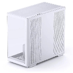 Корпус без блока питания JONSBO D300, Mini-Tower, TG, no fan, 2xUSB-A 3.2 + 1xUSB-C 3.2, mATX, mITX White