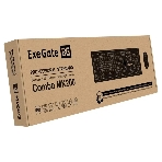 Комплект клавиатура+мышь ExeGate Professional Standard Combo MK200 беспроводной, USB, 1200 DPI, чёрный