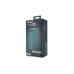Портативный аккумулятор OLMIO QS-30, 30000mAh, 22.5W, QuickCharge3.0/PowerDelivery, LCD, темно-зеленый