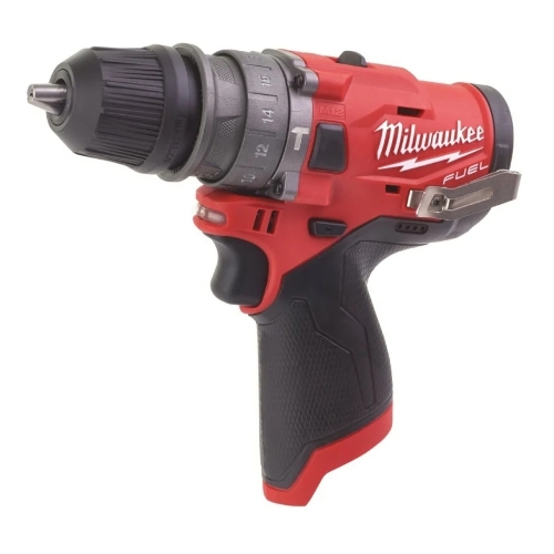 Дрель-шуруповерт аккумуляторная Milwaukee M12 FPDXKIT-202, Аккумуляторная, 12В, 2 АКБ, Кейс
