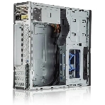 Компьютерный корпус Foxline FL-211-TFX300S с блоком питания 300Вт, mATX case, black, w/PSU TFX 300W, w/2xUSB2.0+2xUSB3.0, w/pwr cord, w/8cm FAN