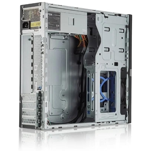 Компьютерный корпус Foxline FL-211-TFX300S с блоком питания 300Вт, mATX case, black, w/PSU TFX 300W, w/2xUSB2.0+2xUSB3.0, w/pwr cord, w/8cm FAN