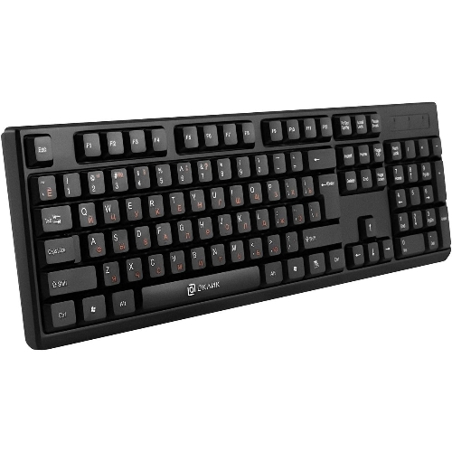 Клавиатура Oklick 100M HW3 проводная, USB Type-A, чёрный