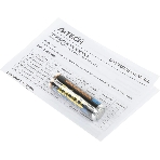 Мышь беспроводная A4Tech Fstyler FG10S черный/оранжевый, 2000 dpi, радиоканал, USB, кнопки - 4