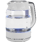 Чайник электрический Vitek VT-WK1059 1.7л. 2200Вт белый корпус: стекло/пластик