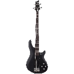 Бас-гитара SCHECTER C-4 DELUXE SBK - бас-гитара 4-струнная, цвет черный матовый
