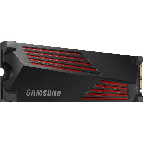 Накопитель SSD Samsung 990 PRO, 1000Gb, PCIe 4.0 x4, M.2 2280, NVMe, R/W 7450/6900, с радиатором