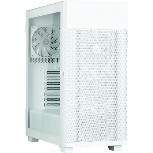 Компьютерный корпус ZALMAN S5 NEO, ATX, белый, WINDOW, 2xCOMBO (3.5