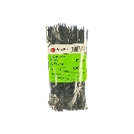 Нейлоновые стяжки Fortisflex КСС 8х300 черный 100 штук