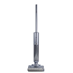 Пылесос вертикальный BQ VCA1003W холодный серый, питание от аккумулятора, 14 Вт, уборка суxая/влажная, пылесборник 0.36 л
