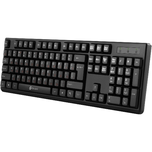 Клавиатура Oklick 100M HW3 проводная, USB Type-A, чёрный