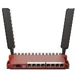 Роутер беспроводной MikroTik L009UiGS-2HaxD-IN AX600 10/100/1000BASE-TX, 2.4Ггц, 8*1Gbit, 1*SFP 2.5Gbit
