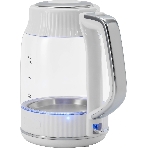 Чайник электрический Vitek VT-WK1059 1.7л. 2200Вт белый корпус: стекло/пластик