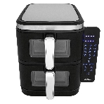 Аэрогриль JVC JK-MB105 черный, 3400 Вт, 12 л, сенсор, 10 программ