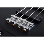 Бас-гитара SCHECTER C-4 DELUXE SBK - бас-гитара 4-струнная, цвет черный матовый