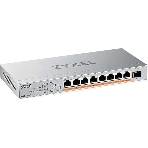 Коммутатор Zyxel XMG-108HP-EU0101F (L2) 8x2.5 Гбит/с 1SFP+ 8PoE++ 100W неуправляемый