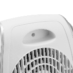 Тепловентилятор Maxwell MW-3458 (W), белый, 1000/2000 Вт, 20 м2, термостат
