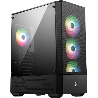 Компьютерный корпус MSI MAG FORGE 112R 2xUSB 3.0, 4x120мм ARGb Fan, ARGb Control Board, Tempered Glass Window, Brown Box (949679)