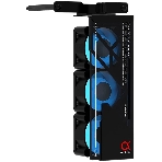 Вентилятор для процессора ALSEYE AS.03.08.0001 (C-RAM-Alpha-B) Product Size: 145.9 x 82 x 38.3мм Number of fans: 3 Size: 40 x 40 x 20мм Material: 1мм SPCC thick sheet metal Surface treatment: Powder coated black on the surface Box: Black Leaf: Milk white Luminous effect: internally emitting ARGb Speed: 1000-3500RPM Ou