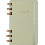 Еженедельник Moleskine ACADEMIC SPIRAL DHSPK5212AMWH3 Large 150х210 мм 200 стр. кремовые страницы спираль киви