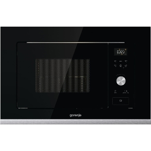 Встраиваемая микроволновая печь GORENJE BMX201AG1BG Электронное управление, черный, объем: 20 л