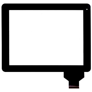 Сенсорное стекло (тачскрин) для DNS AirTab M975w, черное
