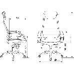 Кресло Бюрократ CH-609SL/BLACK TW-01 TW-11 черный, сетка
