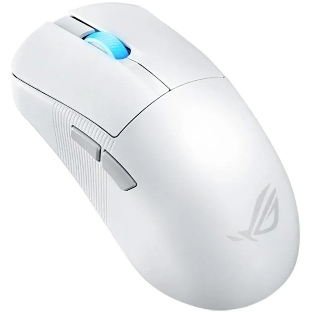 Мышь беспроводная ASUS ROG Harpe Ace Mini белый, 42000 dpi, радиоканал, Bluetooth, USB, кнопки - 5
