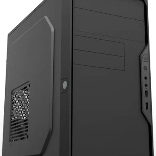 Компьютерный корпус с блоком питания 450Вт. Case Foxline FL-733, mATX, 2x5.25EXT, 2x3.5EXT, 5x3.5INT, 2xUSB 2.0, HDA, w/o FAN, w/450W ATX PSU, w/1.2m EU pwr cord