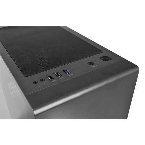 Компьютерный корпус S100 TG CA-1Q9-00S1WN-00 Black/Win/SPCC/Tempered Glass*1/120мм Standard Fan*1