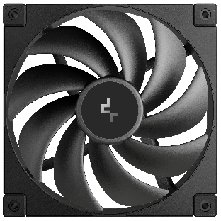 Вентилятор для корпуса DEEPCOOL FD14 черный, 140 мм, 1650 об/мин, 25.6 дБ, 4 pin