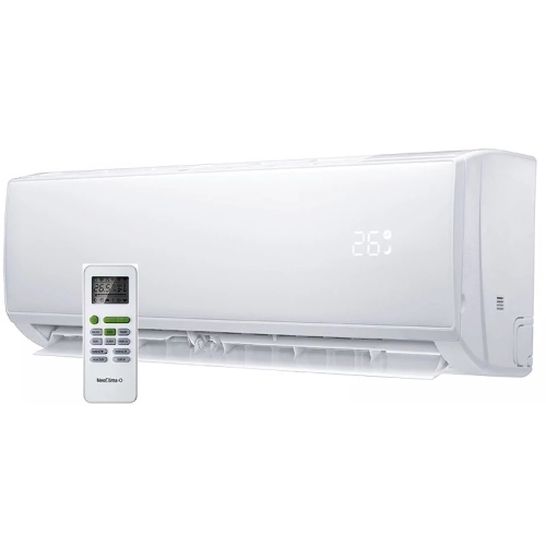 Кондиционер сплит-система настенного типа Neoclima NS/NU-HAL09FWI32 инвертор, 9000 BTU, 25 м², 24 дБ, охлаждение, обогрев, осушение, белый