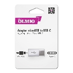 Адаптер microUSB to USB-C OLMIO