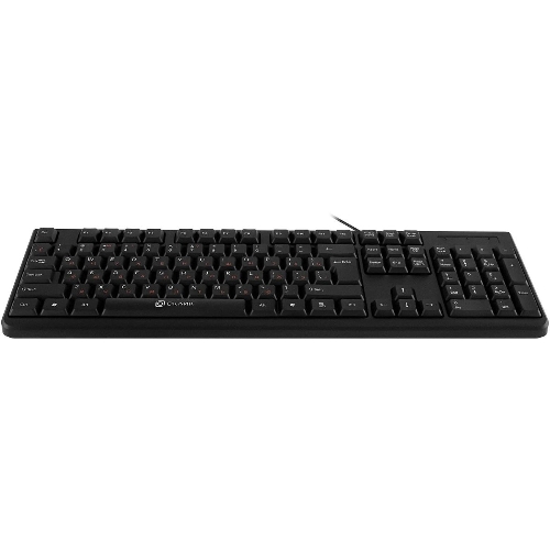 Клавиатура Oklick 100M HW3 проводная, USB Type-A, чёрный