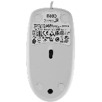 Мышь проводная Logitech B100 белый, 1000 dpi, USB, кнопки - 3