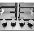 Комбинированная варочная панель (электрическая+газовая) Maunfeld EEHS.64.3CS/KG