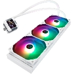Водяное охлаждение для процессора Thermalright Frozen Warframe 420 ARGB (420мм, LED, White, ARGB/Fans: 3x140мм, 88.7CFM, 29.8dBA, 1750RPM/Pump height 60мм, 23dBA, 3000RPM, Rad thickness 27мм/S: 1851, 1700, 1200, 115X, 2011, 2066, AM5, AM4)