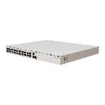 Коммутатор MikroTik CRS520-4XS-16XQ-RM Cloud Router Switch with Quad-Core AL52400 2 GHz CPU, 4 Gb RAM, 98CX8410 switch chip, 2 x 10G Eth ports, 4 x 25G SFP28 ports, 16 x 100G QSFP28 ports, RouterOS L5, 1U rackmount enclosure, dual hot-swap PSU, 4 x hot-swap fans