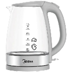 Чайник электрический Midea MK-8017 2200 Вт, 1.5 л, белый