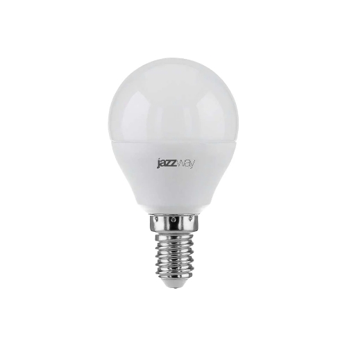 Лампа светодиодная JazzWay PLED-SP G45 9Вт шар 3000К теплый белый E14 820лм 230В