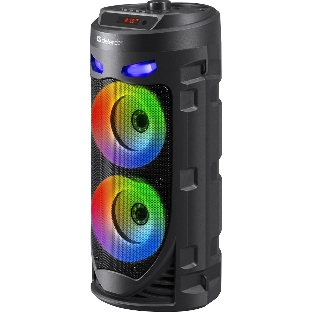 Портативная колонка Defender 16W черный CRASHBOOM