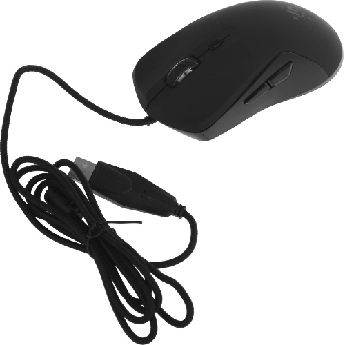 Мышь проводная Defender Arga GM-049 черный, 3600 dpi, USB, кнопки - 6