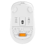 Мышь беспроводная A4Tech Fstyler FB10C белый/серый, 2000 dpi, радиоканал, Bluetooth, USB, кнопки - 4