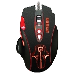 Мышь проводная Qumo PRO Series Juggernaut M84 черный, 6400 dpi, USB, кнопки - 8