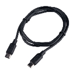 Кабель USB2.0 Cablexpert CC-USB2-CMCM-60-1M, Type-C/Type-C, 3A, 60Вт, PD/QC3.0, медь, 1м, черный, пакет