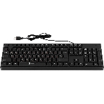 Клавиатура Oklick 100M HW3 проводная, USB Type-A, чёрный